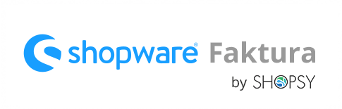 Shopware Faktura